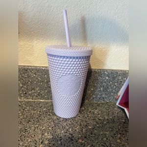 Starbucks Grande Lilac Studded Tumbler Brand New